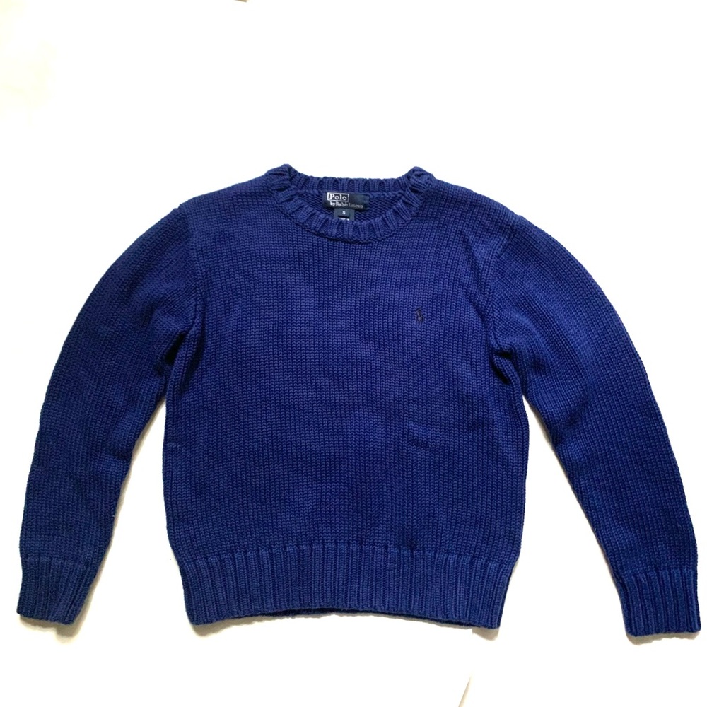 🌺 Polo blue sweater